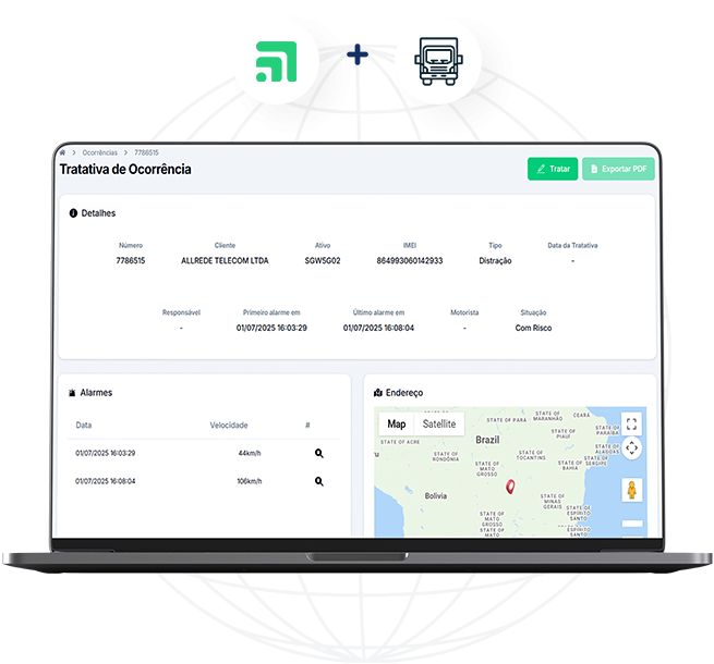 Inteligência aplicada para resultados reais
Somos uma empresa de tecnologia especializada em soluções que vão muito além do rastreamento. Através de uma plataforma própria, equipamentos inteligentes e integração de dados, entregamos inteligência aplicada para resolver de forma prática e eficiente os desafios da sua frota.
Nosso foco é reduzir custos, minimizar riscos e melhorar a performance das suas operações de transporte.  Somos inovação, agilidade e confiança para a sua frota performar mais.
- Wisevia